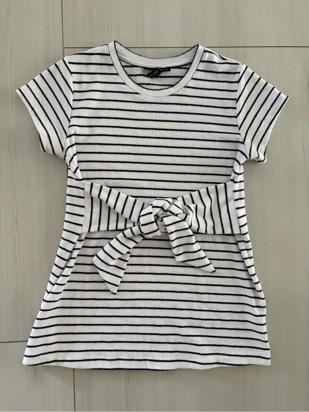 A Pea in the Pod Maternity Striped Tie-Front Casual Dress XS